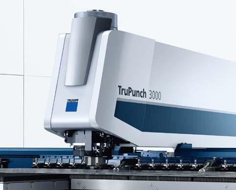 TruPunch 3000 Macchina universale ad alta efficienza. TRUMPF è il primo produttore mondiale che offre macchine punzonatrici per la lavorazione senza grigliato residuo.