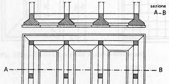 edifici a struttura portante a telaio nei casi in cui il