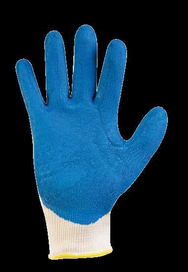 Advantages: breathable back of hand and excellent comfort thanks to the contact of the skin with the cotton. Applications: mechanics, building industry, gardening, ware handling.