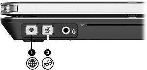 Utilizzo degli HP Quick Launch Buttons Gli HP Quick Launch Buttons consentono di aprire rapidamente programmi, file o siti Web utilizzati con maggiore frequenza.