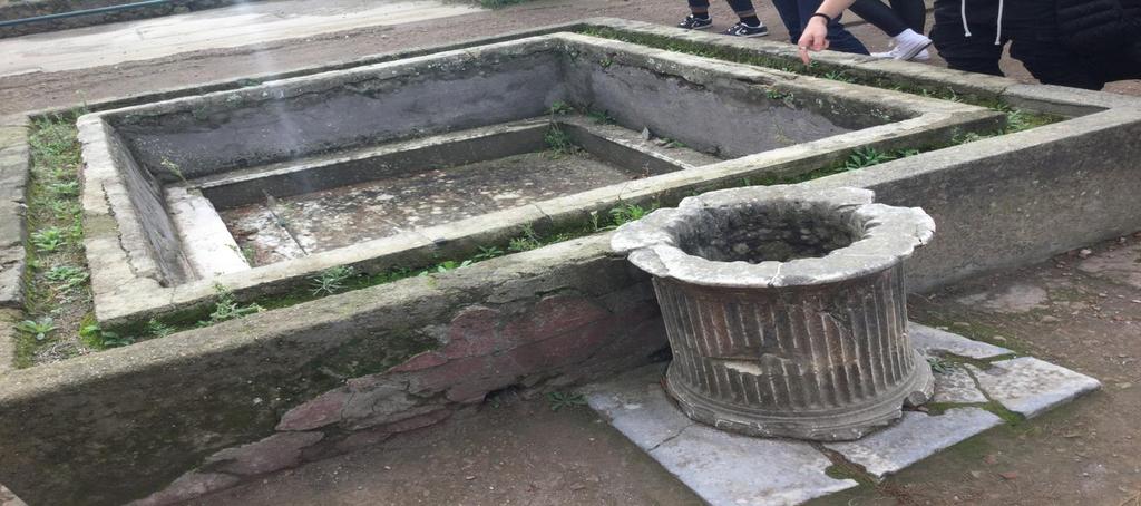 Poi c era la sala da pranzo (triclinium), c erano le stanze da letto (cubiculi) e infine c