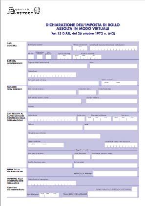 La disciplina in esame non si applica ai documenti informatici, relativamente ai quali l imposta di bollo va invece versata telematicamente tramite F24 in un unica soluzione, entro 120 giorni dalla