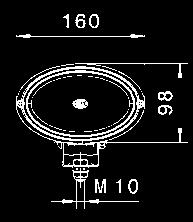 Intensità luminosa nel campo esteso 13 Prodotto Lumen Efficienza luminosa a confronto Intensità luminosa media Modul 70 generazione IV 1G0 996 476-011 Pagina 58 2.