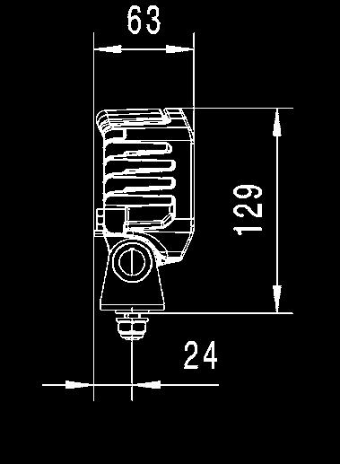 Illuminazione a largo raggio X X X Consumo energetico 22 W 22 W 22 W 22 W 22 W 22 W Lumen (caldo) 1.300 lm 1.