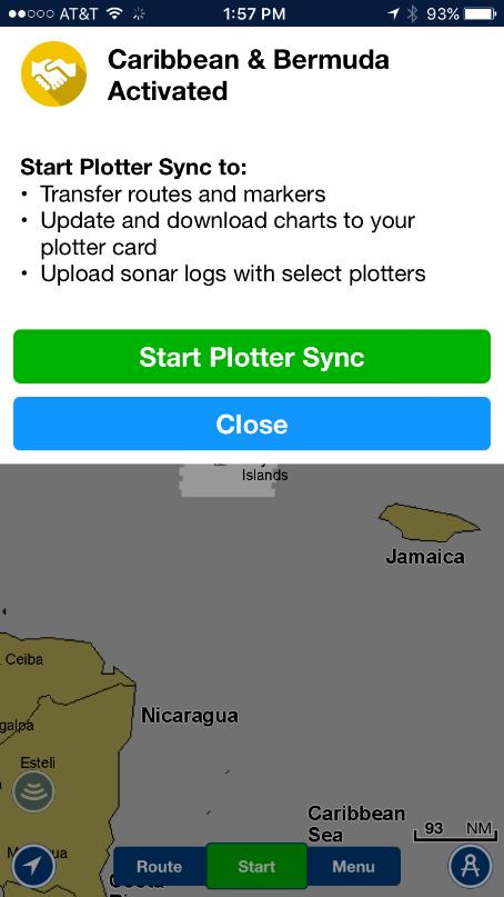 Ora puoi iniziare il Plotter Sync La scheda ha i requisiti per