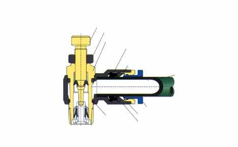 REGOLATORI DI FLUSSO IN TECNOPOLIMERO POMELLO IN OTTONE GHIERA DI