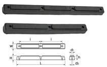 TAMPONI PARACOLPO IN GOMMA h mm d2 mm d1 mm i mm n FORI H mm W mm L mm 202 3 460 G1018 14,50 7 14 40