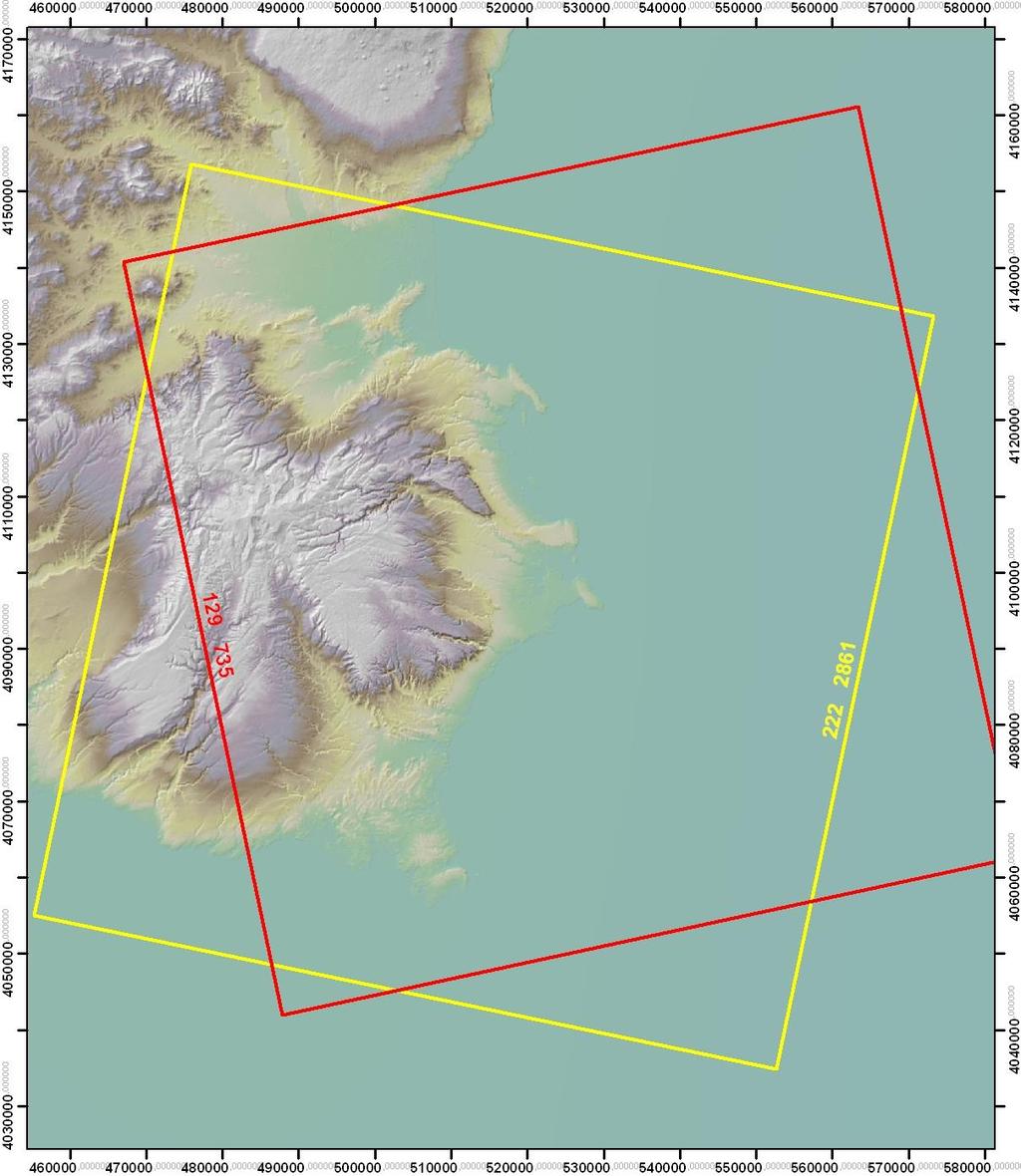 Iblei: i dati Descending dataset 70 ERS images 1992-2000 200 interferograms Ascending dataset