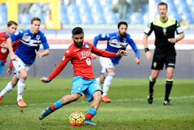 t. Dodò). A disp. Puggioni, Brignoli, Pedro Pereira, Silvestre, Palombo, Krsticic, Rodriguez, Muriel. All.