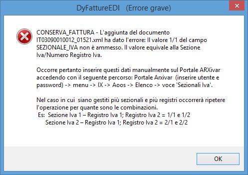 VENDITE FATTURAZIONE ELETTRONICA Riattivazione programma Generazione Fatture PA Nei primi giorni di gennaio 2017, sia il sistema di interscambio SDI che i provider esterni, hanno subito un periodo di