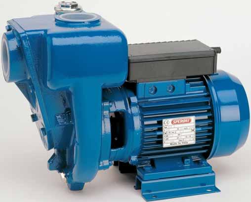 SELFPRIMING MONOLOCK PUMPS GM G N DN E C DIMENSIONI E PESI