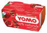 Yogurt omogeneo alla frutta YOMO g 125x2 ( 3,56) 0,