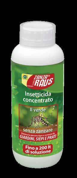 Cipermetrina pura 10% INSETTICIDA CONCENTRATO GIARDINI - SIEPI - PRATI Insetticida concentrato a basso impatto ambientale.