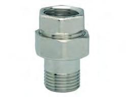 05. Raccordi e adattatori Fittings and adaptors RACCORDI / FITTINGS A538 Raccordo 3 pezzi per vasi