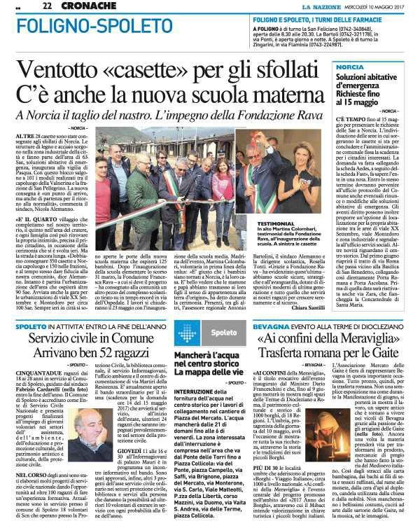 10 maggio 2017 Pagina 62 La Nazione (ed.