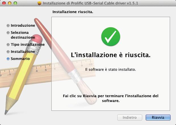 Installazione in Mac OS X 1. Inserire il CD driver in dotazione nel lettore CD del vostro computer. Fare doppio click sull icona del CD ed aprire la cartella Driver\Mac. 2.