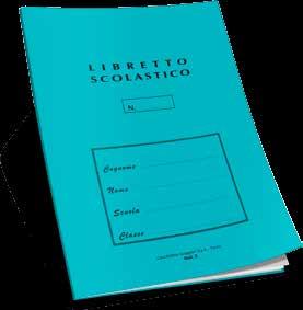 PROGETTI EDITORIALI Libretti assenze Libretto personale I Ciclo Libretto scolastico personale stampato su carta colorata, di 32 pagg. + coperta, formato chiuso cm. 17x24.