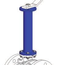 3/7 / Series B3/7 Accessori / Accessories KITB2 - Prolunga per isolamento termico / Stem extension for thermal insulation DN 20 25 32 40 50 65 80 100