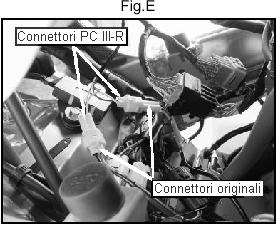 Premere contemporaneamente i tre pulsanti sul PCIII e nello stesso tempo avviare il motore.