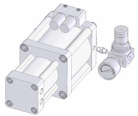 CAT54540003 Poliuretano 2 ACCESSORI É possibile acquistare il booster aria-aria anche dotato