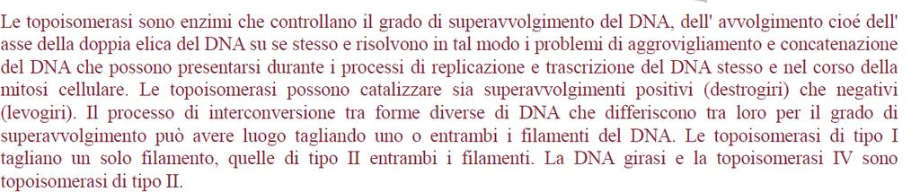 Il superavvolgimento del DNA Altamente regolato in ogni cellula Il DNA deve essere altamente compattato per trovare spazio all interno della cellula, ma deve essere accessibile per i processi