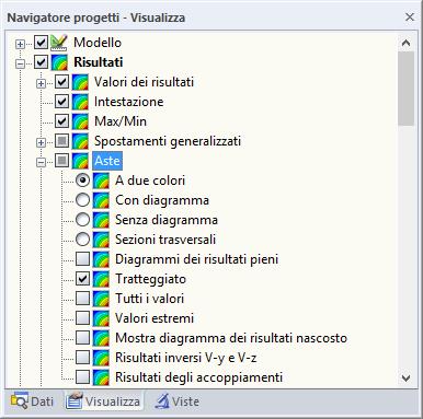 5 Valutazione dei risultati Il casi di progetto possono essere impostati mediante l elenco nella barra dei menu di RFEM.