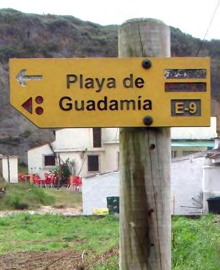 Bene: non so che giro abbia fatto ma dovrei essere nei pressi di Piñeres. M informa che Piñeres l ho già superato e siamo a Garaña.