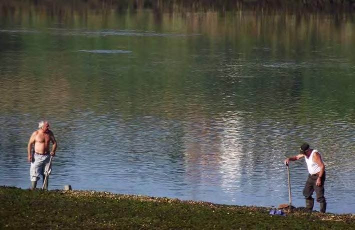 66 Alle 9.30 raggiungo la caratteristica cittadina di Navia, che si stende lungo le rive di un fiume. Scorgo un bar e mi ci dirigo per una colazione.