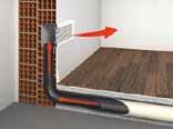 Puoi portare il flusso di aria calda anche in ambienti lontani dal caminetto o su piani diversi, con la sicurezza di ottenere sempre lo stesso comfort dell ambiente di installazione.