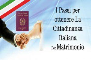 Le fasi per ottenere la cittadinanza italiana per matrimonio. Come e dove presentare la domanda di cittadinanza italiana?quali documenti mi servono per presentare la domanda?
