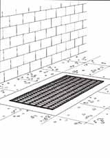 Griglie a muro griglie standard a muro estraibili grigliato pressato 20x2-55x11 (antitacco) codice dimens. mm luce netta grigliato tipo peso kg prezzo cad.