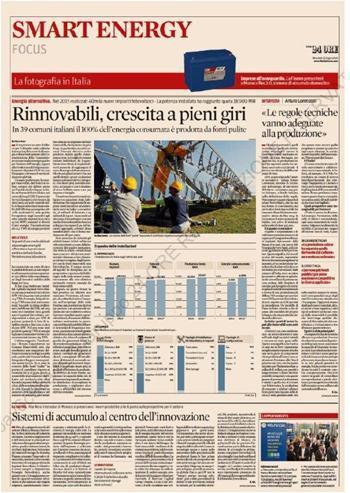 Il modello energetico sta cambiando radicalmente Fino a 10 anni fa, le FER erano considerate da molti esperti una nicchia di mercato, una strada costosa per produrre energia.