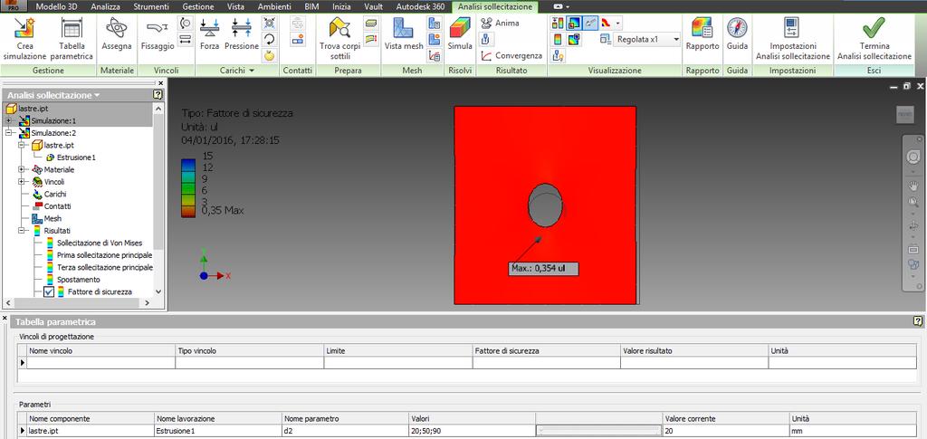 RISULTATI CON INVENTOR: