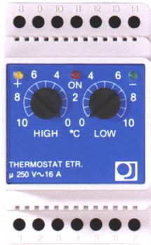 24 ETR2 Centralina Analogica Centralina analogica per automazione rampe o gronde.