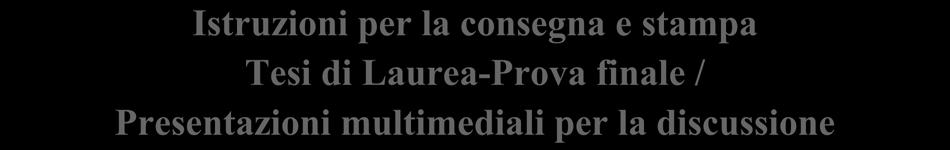 multimediali per la discussione Informazioni tecniche: Come redigere una