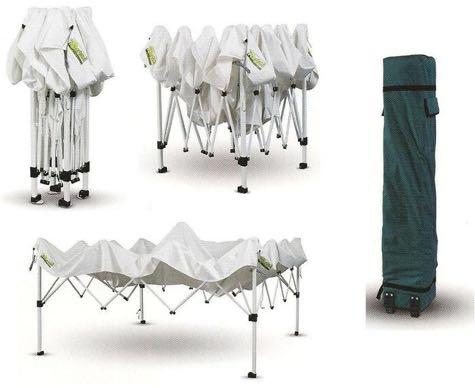 GAZEBO- Gazebo Apertura Rapida EASY UP ESTENSIBILI Gazebo Semi pro