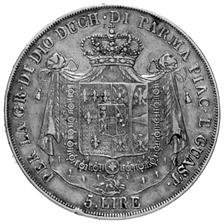 Luigia (1815-1847) 40 Lire 1815 - Pag.