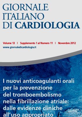 New oral anticoagul in AF Position del WG thrombosis ESC De Caterina, G It Card 2012