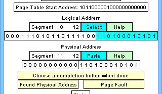 Dimensione entry tabella: 4 byte Passo 1 + 2: segmentazione indirizzo logico + segmentazione indirizzo fisico Occhio che il termine segmentazione non ha nulla a vedere col meccanismo della