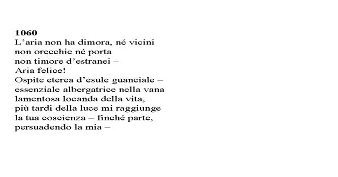 IL TEMPORALE Un bubbolìo lontano Rosseggia l orizzonte, come affocato, a mare; nero di pece, a monte, stracci di nubi chiare: tra il nero un casolare: un ala di gabbiano. G. Pascoli E.