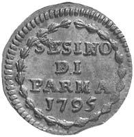 Sesino datato 1796 conservato presso il Museo Archeologico Nazionale di Parma (g 1,00 - h 6).