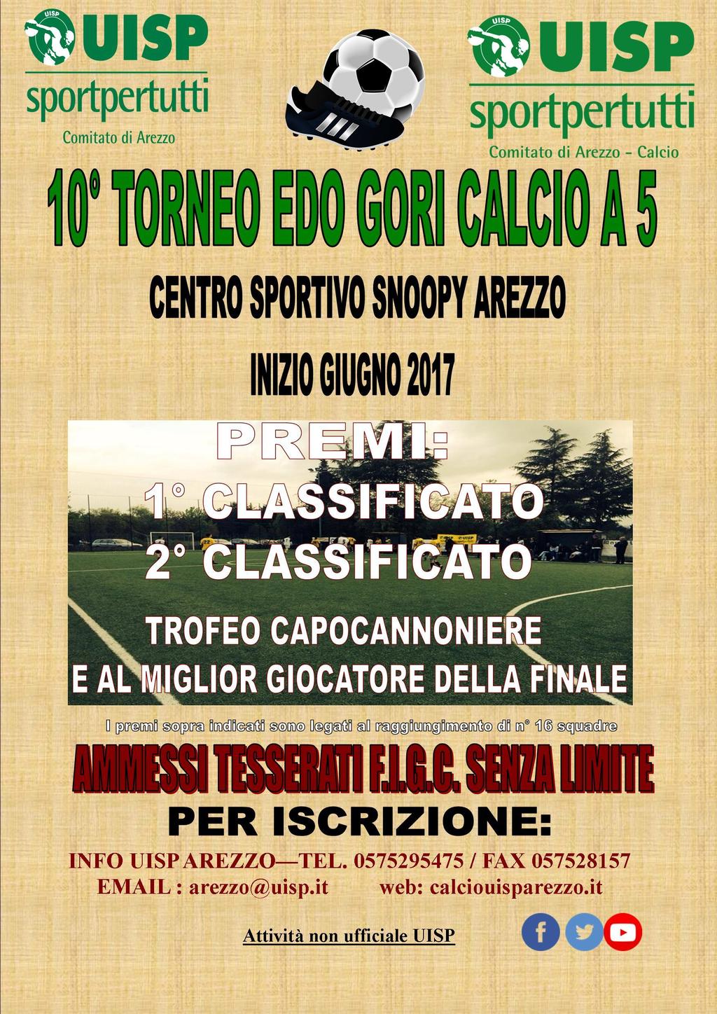 Comunicato Ufficiale Lega Calcio UISP