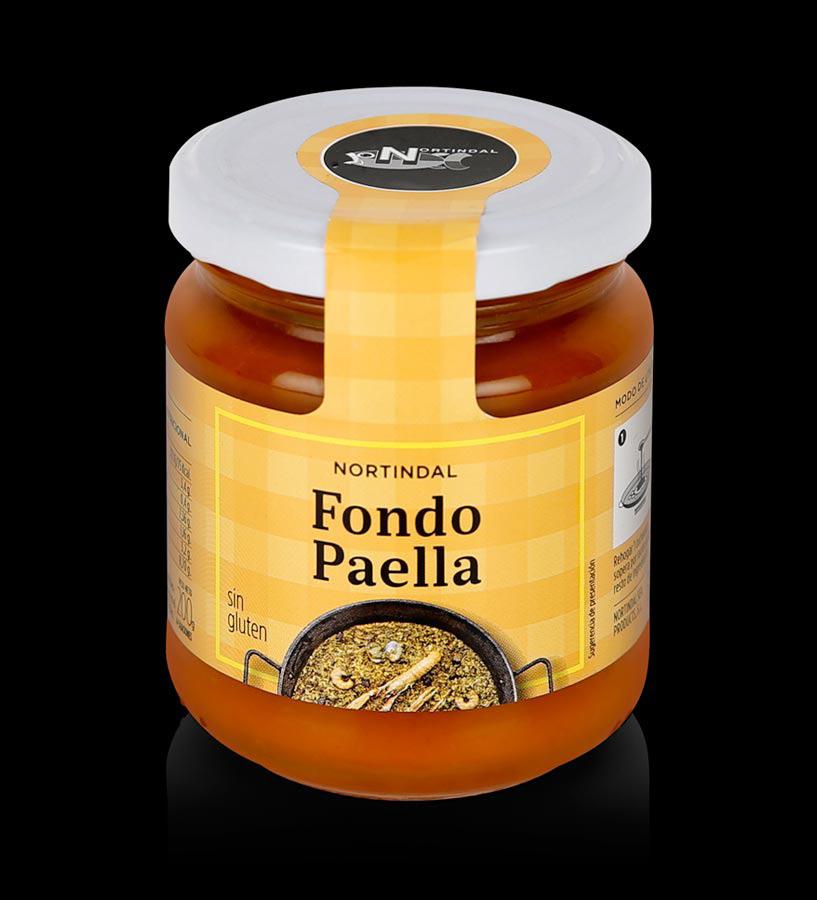 TEMPERATURA AMBIENTE FONDO DI PAELLA VASETTO 200 G. Il fondo di paella Nortindal è un prodotto creato con gli ingredienti ideali per preparare velocemente e con facilità una paella deliziosa.