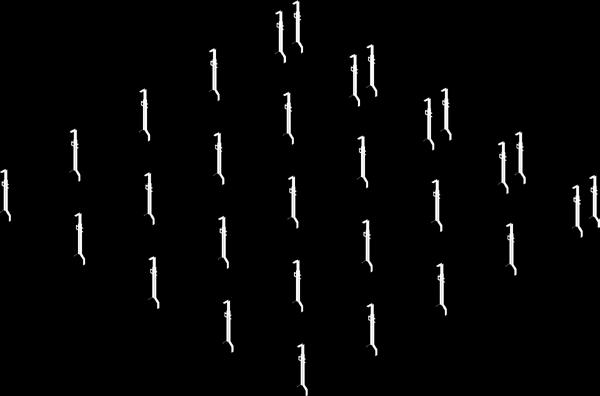 Sottostruttura metallica Abbreviazioni a Distanza dei pendini Nonius o dei pendini diretti (mm) b Interasse (mm) dei profili portanti (profilo per soffitti C 60/27/06)