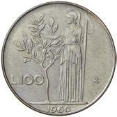 6270 100 Lire 1960 - Mont.