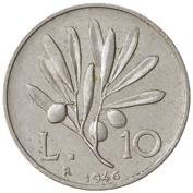 6316 10 Lire 1950  9 IT