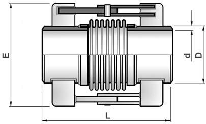 MATERIALI STANDARD Standard materials Soffietto / Bellows ASTM A 2 tp.1 Manicotti / Welding ends ASTM A 6 Gr.