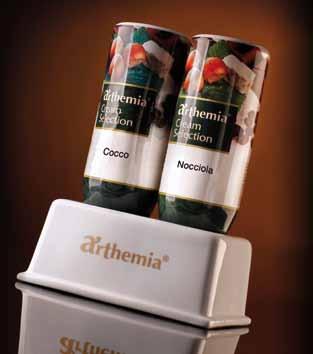 With Cream Selection toppings, the taste of Arthemia Hot Chocolate is increased and expanded to endless