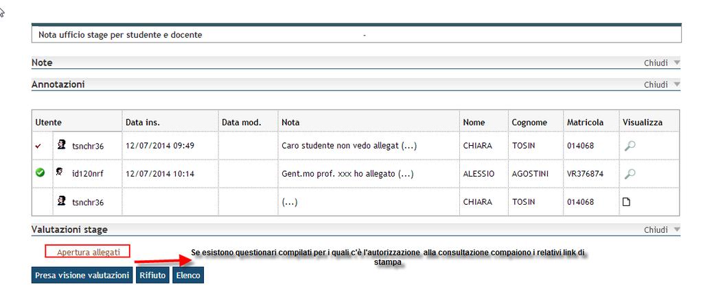 Il docente deve verificare all interno dell atto approvato dall U.O.