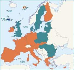 Gran Bretagna, Svezia, Danimarca, 8 dei 12 membri entrati nel 2004 e 2007.